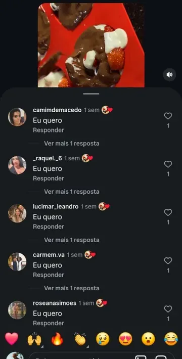 Avalanche de comentários de clientes pedindo para comprar Fruit Donuts